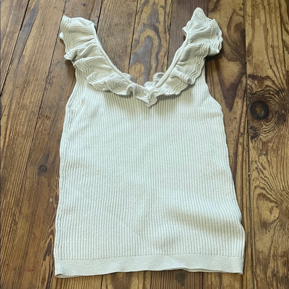 GAP Cream Knit Top